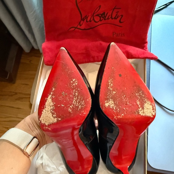 Christian Louboutin Pigalle Plato 120 Patent Calf - Picture 4 of 8